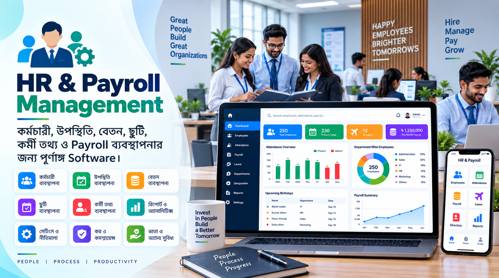 HR and Payroll Management