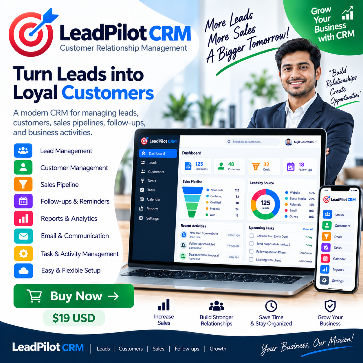 LeadPilot CRM