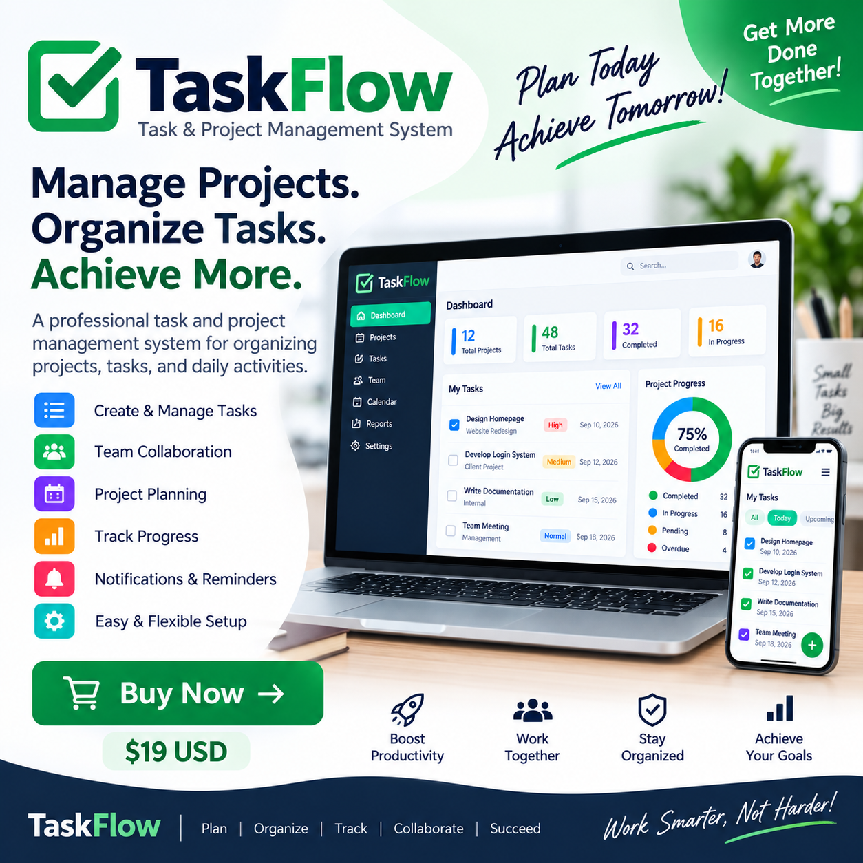 TaskFlow Task Management
