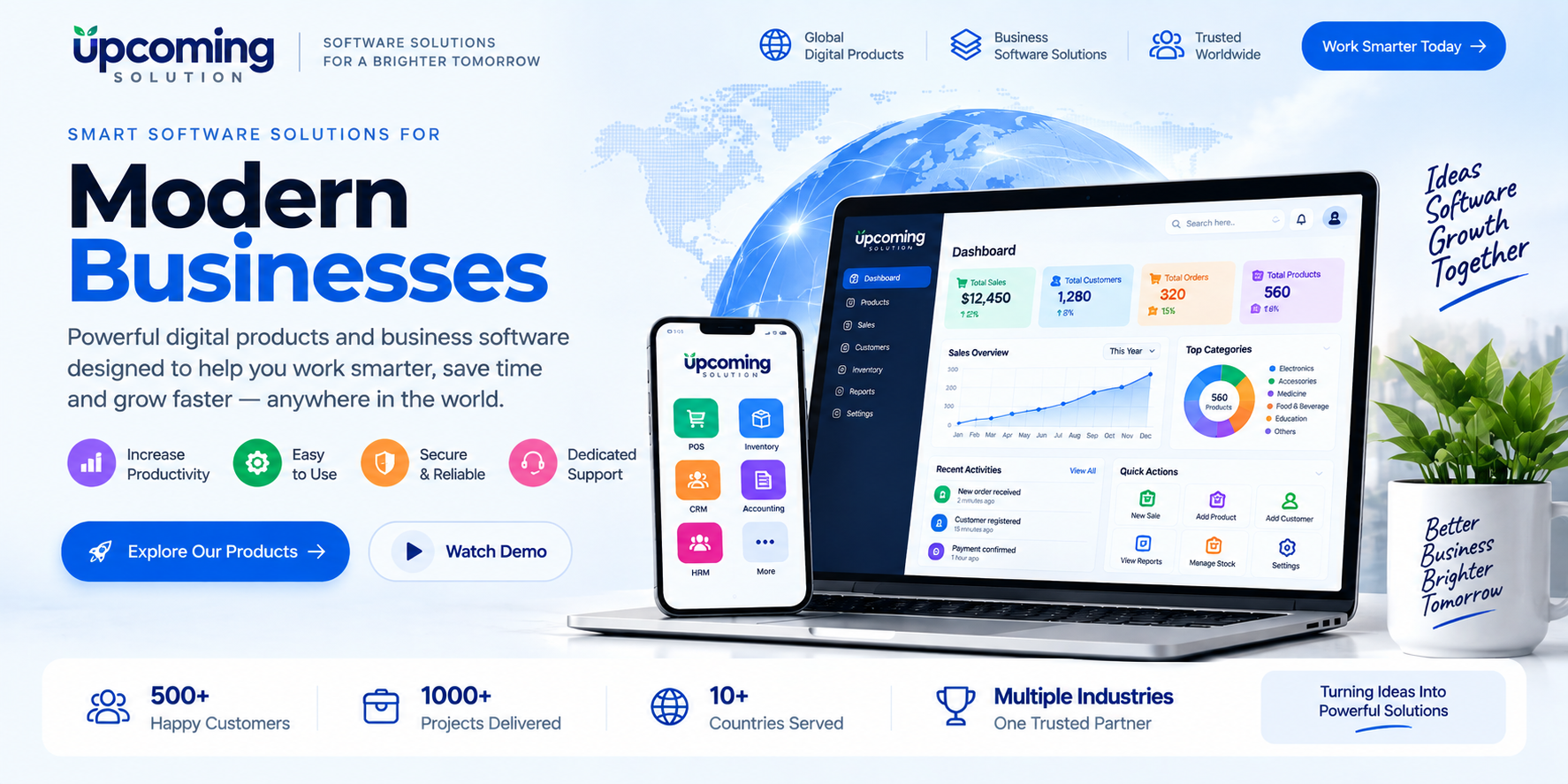 UpComing Solution Smart Software Solutions